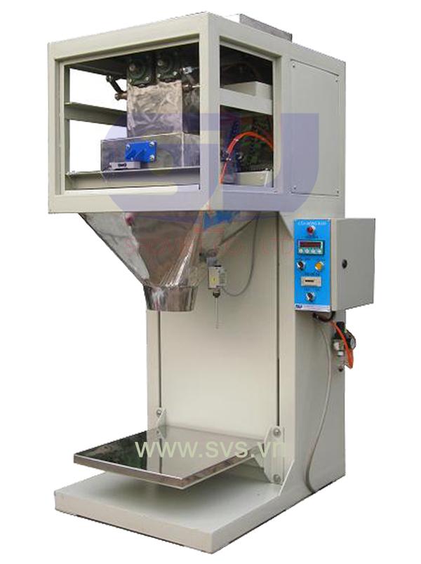 Cân đóng bao bột 1 phễu cân định lượng vít tải 2 cấp PM04 - chuyên dùng cho cân đóng bao nguyên liệu dạng bột