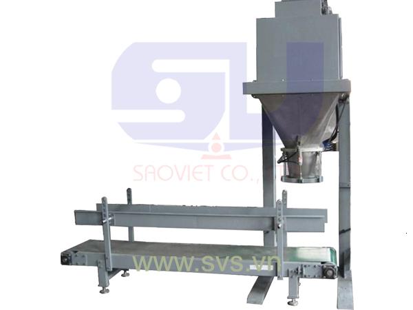 Cân đóng bao hạt 1 phễu cân định lượng cửa cân 3 cấp PM01 - chuyên dùng cho cân đóng bao nguyên liệu dạng hạt
