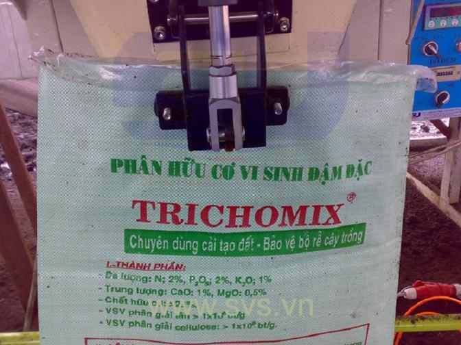 Cân đóng bao định lượng vít tải trực tiếp PM12 - chuyên dùng cho cân đóng bao phân hữu cơ vi sinh