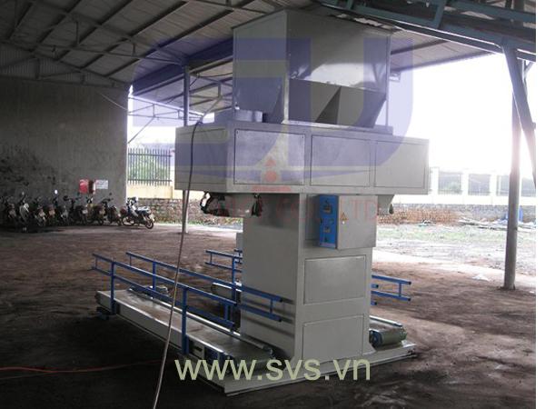 Cân đóng bao định lượng vít tải trực tiếp PM15 - chuyên dùng cho cân đóng bao phân hữu cơ vi sinh
