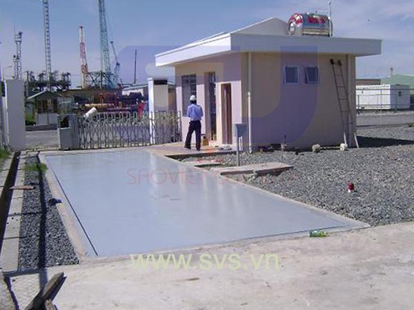Cân ô tô cân xe tải bàn cân thép kiểu cân chìm TS04